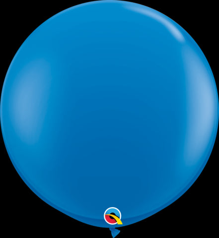3 Foot Dark Blue Latex Balloon